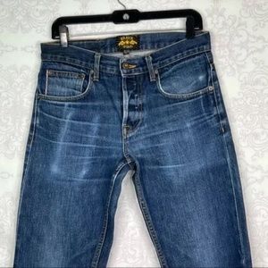BRAVE STAR Made in USA Selvage Denim Jeans Size 30